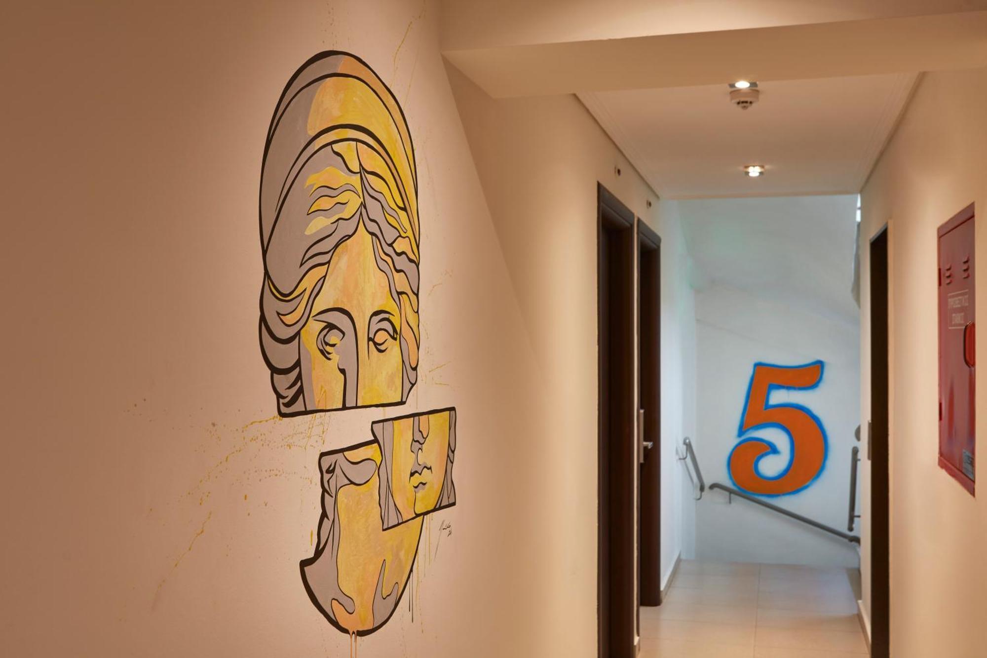 Athens Way Pop Art Hotel Ngoại thất bức ảnh