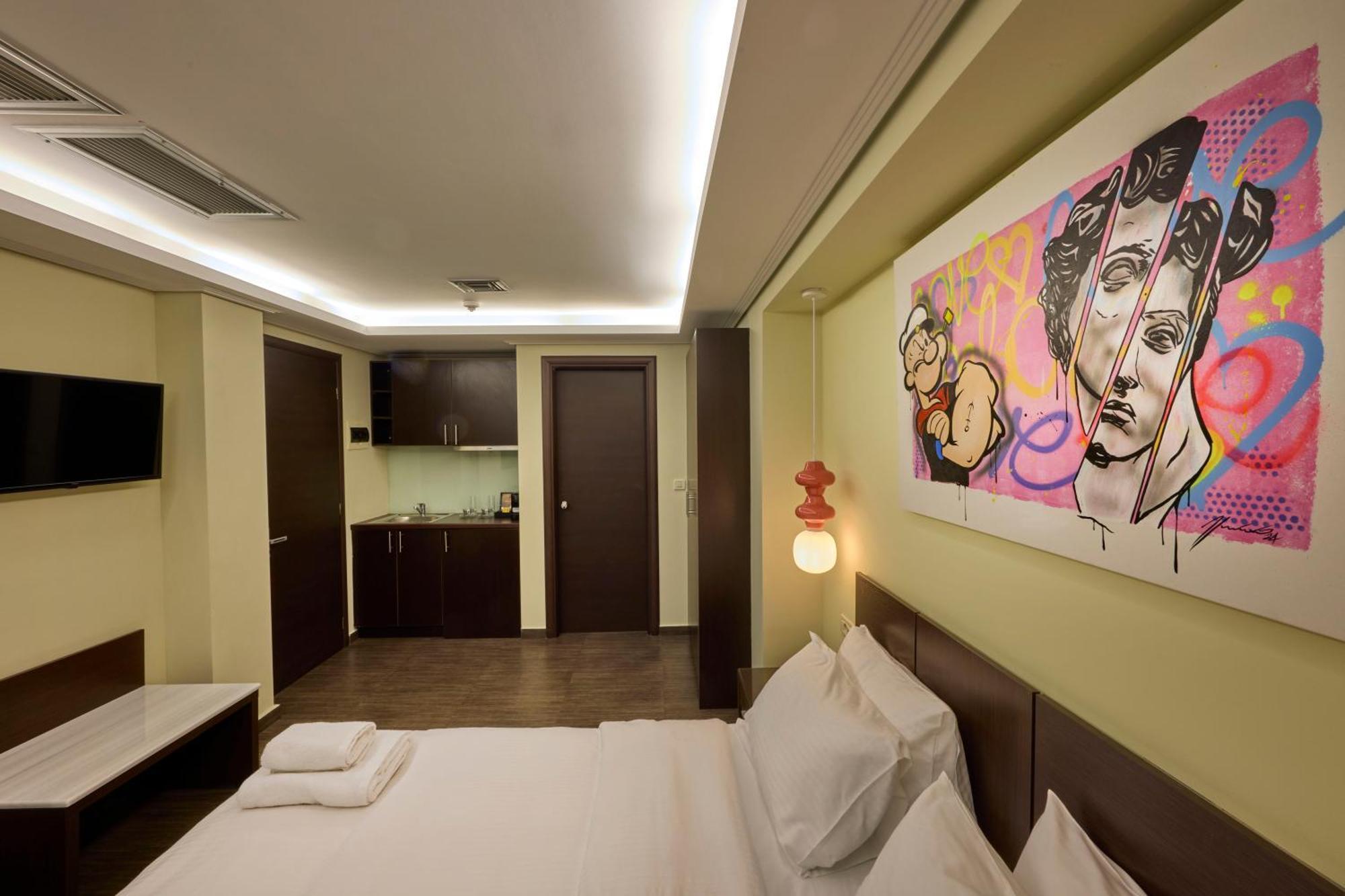 Athens Way Pop Art Hotel Ngoại thất bức ảnh